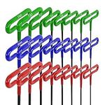 ABN Long T Handle Allen Wrench Sets Metric and Standard 24pc - SAE 3/32-1/4 Inch, Metric 2.5-6mm, Torx T9-T40