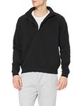 Fruit of the Loom Men's Premium Sweater, Black, XX-Large