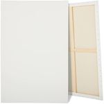 Stretched White 24x36 Canvas Boards for Painting, Artists, Acrylic, Oil Paints (2 Pack)