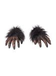 Realistic Brown Hairy Hands (1 Pair) - Perfect Accessory for Halloween, World Book Day, Pranks, Cosplays, & More