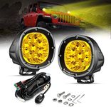 Auxbeam LED Amber Fog Lights 4Inch 
