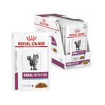 ROYAL CANIN Renal Feline Tuna Cat Food, 85 g (Pack of 12)