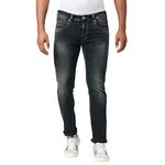 Pepe Jeans Men's Straight Jeans (PM207304Q011_Black Used