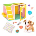 Glitter Girls Dolls by Battat – Dog House Playset & Plush Puppy Chihuahua – 14-inch Doll Accessories for Kids Ages 3 and Up – Children’s Toys, GG57205C1Z