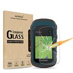 (Pack of 4) Tempered Glass Screen Protector Compatible with Garmin eTrex 10 20 20X 22X 30 30X 32X, AKWOX 0.3mm 9H Hard Scratch-Resistant Bubble Free Protector