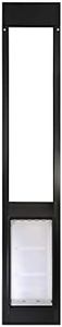 Endura Flap Thermo Panel Dual-Pane Pet Door for Extreme Weather | Premium Insulated Pet Door Solution | Heavy-Duty, Secure, Weather-Resistant | Black, Large Flap, 77.25"-80.25" Slider Height