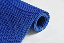 GENIUS HOMES FAB Textile Anti Skid & Multipurpose Rubber Mat/Bathroom Mat/Shower Mat/Carpet/Rugs/Swimming Pool Mat 2x4 Feet