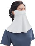 BENEUNDER UV Sun Protection Face Cover/Neck Gaiter Scarf UPF50+ Breathable Cooling for Summer Outdoor Activities Reusable