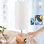 Yarra-Decor Bedside Lamp with USB A