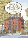 Historic Houses of New England Coloring Book (Dover American History Coloring Books)