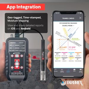 Tramex Concrete Moisture Meter – Digital Surface Moisture Tester