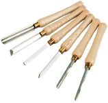 Shop Fox D3787 Lathe Chisel Set, 6-Piece