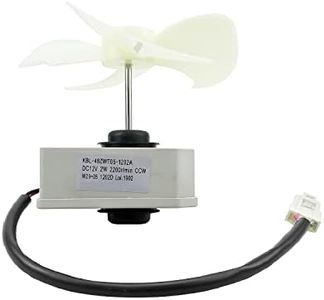 KBL-48ZWT05-1202A Refrigerator Evaporator Fan Motor Assembly with Fan Blade DC 12V 2W 2200r/min Fit for Magic Chef Frigidaire 5304518492 3059900004