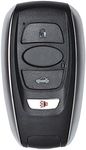 Keyecu Replacement Remote Car Key Case Fob 4 Button for Subaru BRZ WRX STI Legacy Outback XV Crosstrek 2013-2016 (Shell Only)