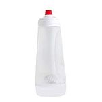 Hand Batter Mixer Bottle, Pancake Shaker Bottle Batter Dispenser for Kitchen Baking (White)