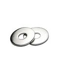 IMScrews M6 Extra Large Flat Washers 304 Stainless Steel Washers Pack of 25