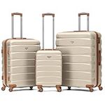 Flight Knight Set of 3 Lightweight 4 Wheel ABS Hard Case Suitcases Cabin & Hold Luggage Options Approved for Over 100 Airlines Including easyJet, British Airways, Ryanair, Jet2 & Many More