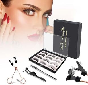 Ciglia Magnetiche 12 Pezzi Ciglia Magnetiche 3D Ciglie Magnetic Riutilizzabili Finte Naturali Ciglie Naturale Extension Colla Calamita Con Magnetico Custom Lashes Ciglia Magnetiche Ciglia Sottili