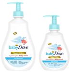 Baby Dove Rich Moisture Hair to Toe Baby Wash, 400 ml & Rich Moisture Hair to Toe Baby Wash, 200 ml Combo