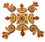 Return Gift diiwali/Wedding Gift/Makarsankranti Handcrafted Decorative Diwali/Navratri Rangoli Set/Christmas Gift Kundan Decorations On Acrylic Set kundan Rangoli (9)