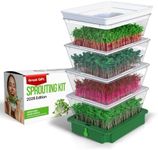 ZESTIGREENS 4-Tier Sprouting Kit wi