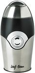 LEAF & BEAN Electric Coffee Grinder, Stainless Steel/black/silver, D804919