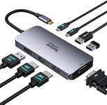 USB C Docking Station Dual HDMI Mon