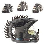 customTAYLOR33 Warhawk Mohawk Rubber Saw Blade Helmet Accessory Piece (Helmet Not Included)