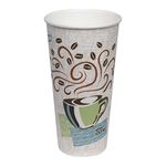 Dixie Food Service Hot Cups, Paper, 20Oz, Coffee Dreams Design, 25/Pack, 20 Packs/Carton - US-DXE5320CD
