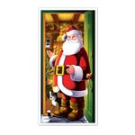 Beistle Santa Door Cover