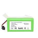 Remate 14.4V 2800Ah Compatible with Ecovacs Deebot Battery N79, N79S, DN622, Replacement Battery for Eufy RoboVac 11, 11S, 11S MAX, 12, 15C, 15C MAX, 15T, 30, 30C, 30MAX, 35C Vacuum Cleaner Battery