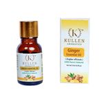 Kullen Ginger Essential Oil for Immunity,Digestion, and Relieve Pain| 10ml | 100% Pure and Nature | Therapeutic Oil, Aromatherapy Oil