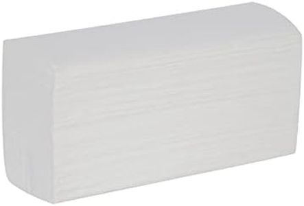 Interfold Z-Fold Paper Hand Towels | White | 2-Ply | CarebyMail Healthcare (3 Sleeves - 450 Hand Towels)