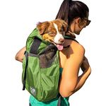 K9 Sport Sack Trainer | Dog Carrier Dog Backpack for Pets (Small, Greenry)