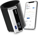 Checkme BP2A Blood Pressure Monitor Upper Arm - Wireless Large Cuff Bluetooth BP Machine and Historical Data, Accurate Digital Readings in 30 Seconds, Unlimited Data Stored in App for iOS & Android