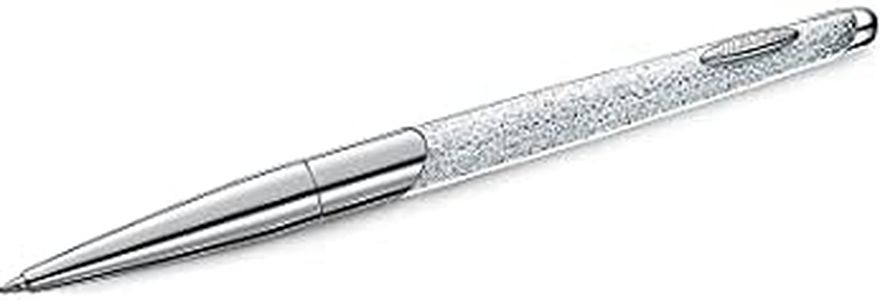 Swarovski Crystalline Nova Ball Point Pen, White, Chrome Plated 5534324