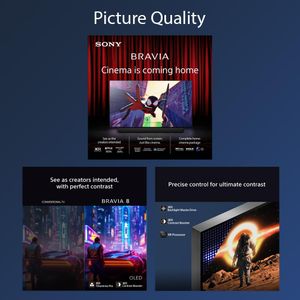 Sony BRAVIA 55" OLED 4K Smart TV – Ultra HD HDR Display