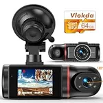 Dual Dash Cam Front and Inside, FHD