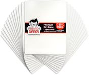 Board Geeks Dry Erase Board 9"x12"- Small 25 Classroom Mini White Boards for Students, Teachers | Double Sided Small White Board Bulk (25 Pk)