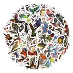 100pcs Birds Stickers for Kids, Waterproof Birds Vinyl Decal Cute Bird Scrapbook Stickers Animal Stickers Bird Party Favors for Wall Water Bottles Notebook Cards Skateboard Phone Laptop