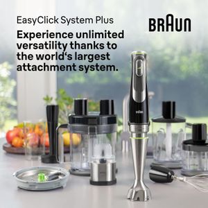 Braun MultiQuick 9 Hand Blender – Powerful Stainless Steel Immersion Mixer