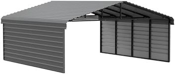 Arrow Carports Galvanized Steel Car