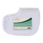 Deo Paraffin Wax Manicure Pedicure Booties Treatment Cotton White Feet - D1530