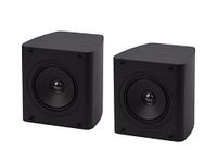 Monolith THX Certified Satellite Speakers (Pair) Compact Form Factor, Wall Mounting Keyhole, MDF Enclosures, Easy to Connect, for Home Theater or Gaming Systems, Black