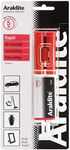 Araldite 2-Part Rapid Epoxy Syringe, 24ml. Strong, Fast Setting Glue & Solvent-Free Adhesive Ideal as Ceramic Glue, Plastic Glue, Metal Glue, Jewellery Glue & Glass Glue,Packaging may vary