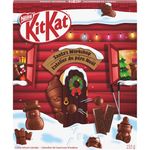 KIT KAT KITKAT Santa's Workshop Advent Calendar, Filled with KITKAT Santas, KITKAT Festive Friends, KITKAT Bubbles & KITKAT Mini Bars, Perfect Christmas Chocolate Gift