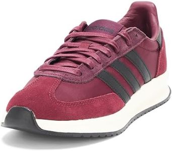 adidas Men's Run 72 Sneaker, Maroon/Black/Shadow Red, 11.5
