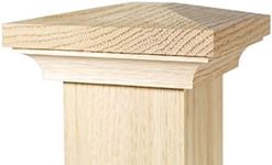 Flat Peak Newel Cap - for Use with 