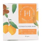 HIMALAYAN ORIGINS Natural Mango Butter & Argan Oil Conditioner Bar, Sulphate and Paraben Free - (60 gm)
