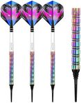 Peter Wright Snakebite 1 Soft-Tip: 18g - Tungsten Darts Set with Flights and Stems